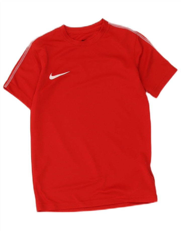 Футболка Nike Dri Fit для мальчиков, 8–9 лет, маленький красный полиэстер