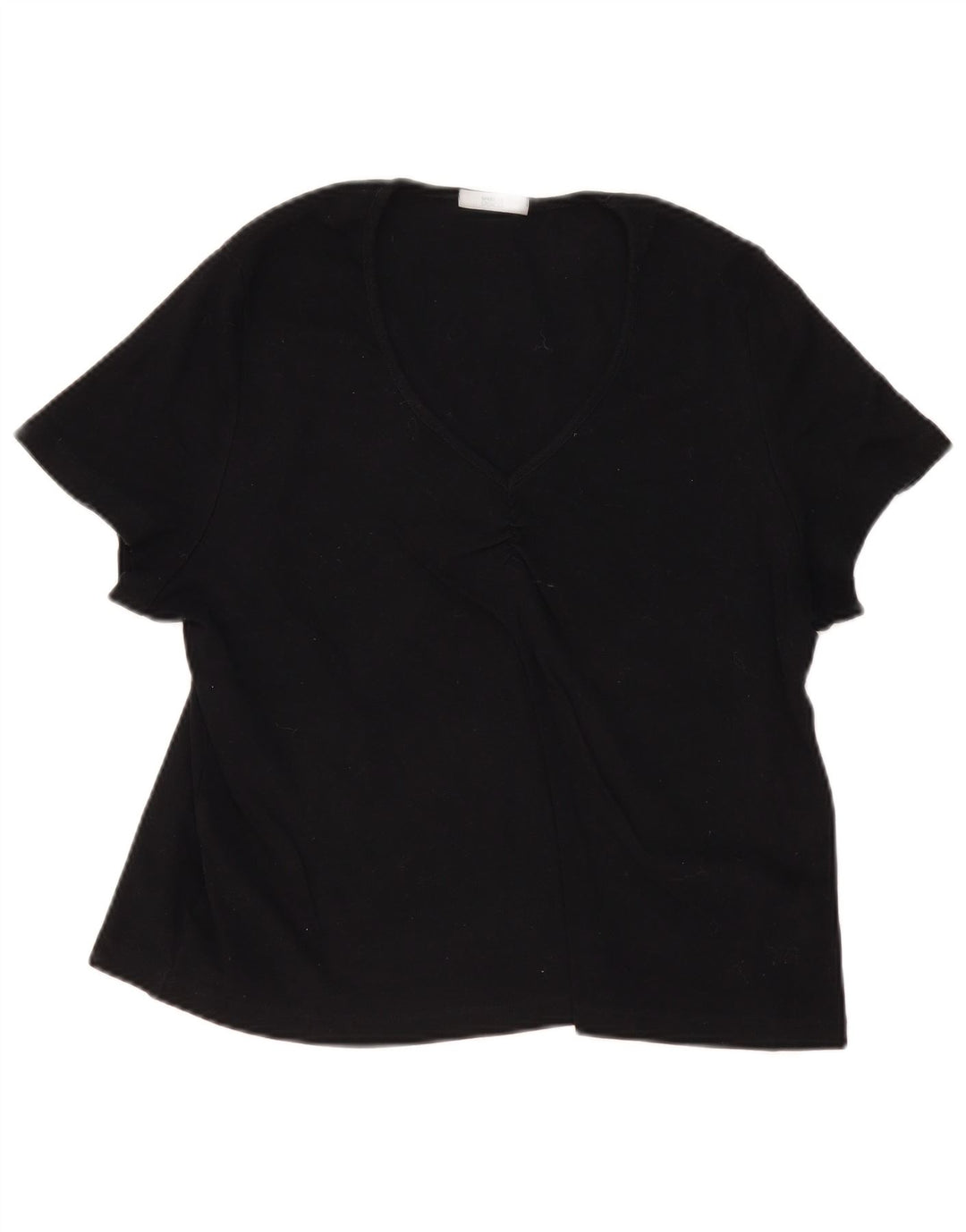 Женская блузка Marks & Spencer UK 22 3XL, черный хлопок