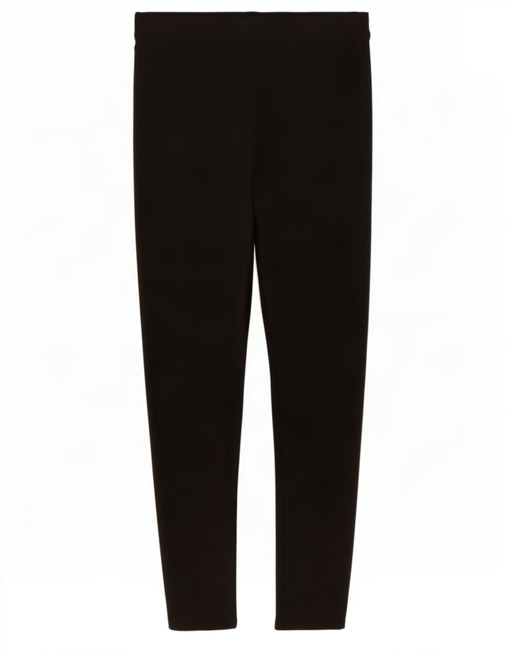 Женские леггинсы Marks & Spencer UK 12, средний черный, вискоза