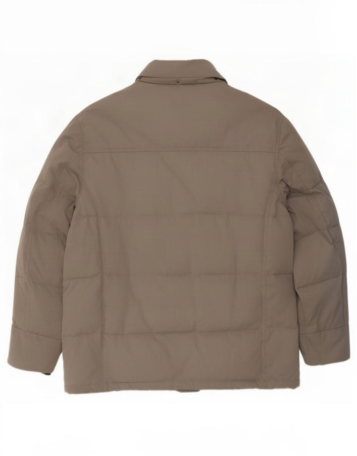 Мужская стеганая куртка Marcel Battiston UK 44 2XL Серый полиэстер