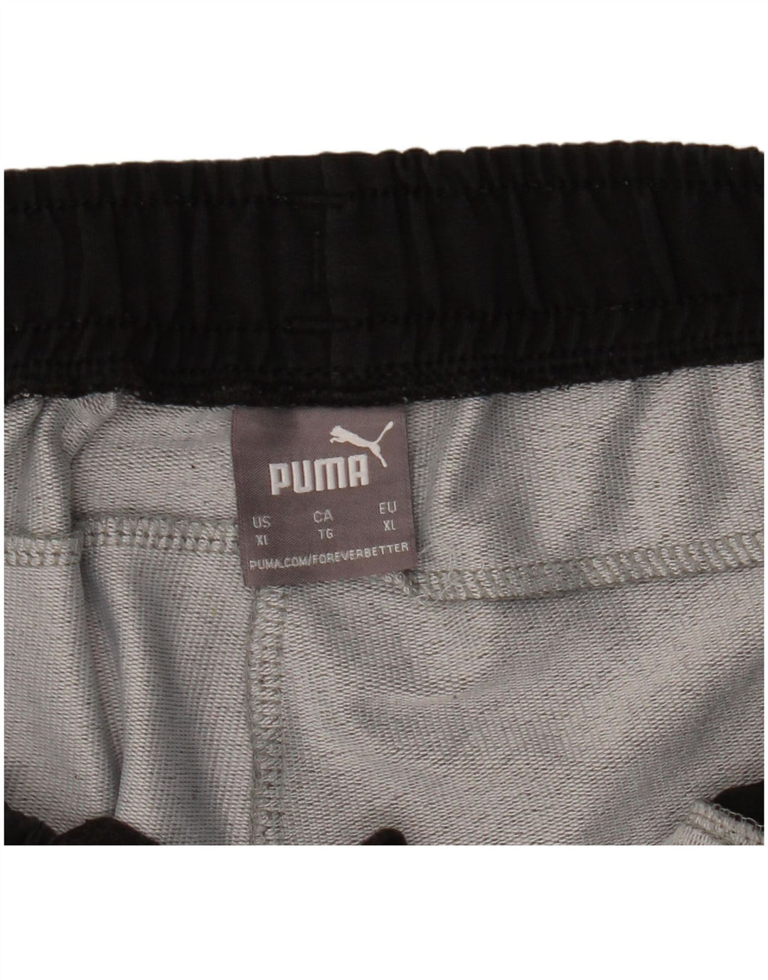 Мужские спортивные шорты Puma XL серые с цветными блоками