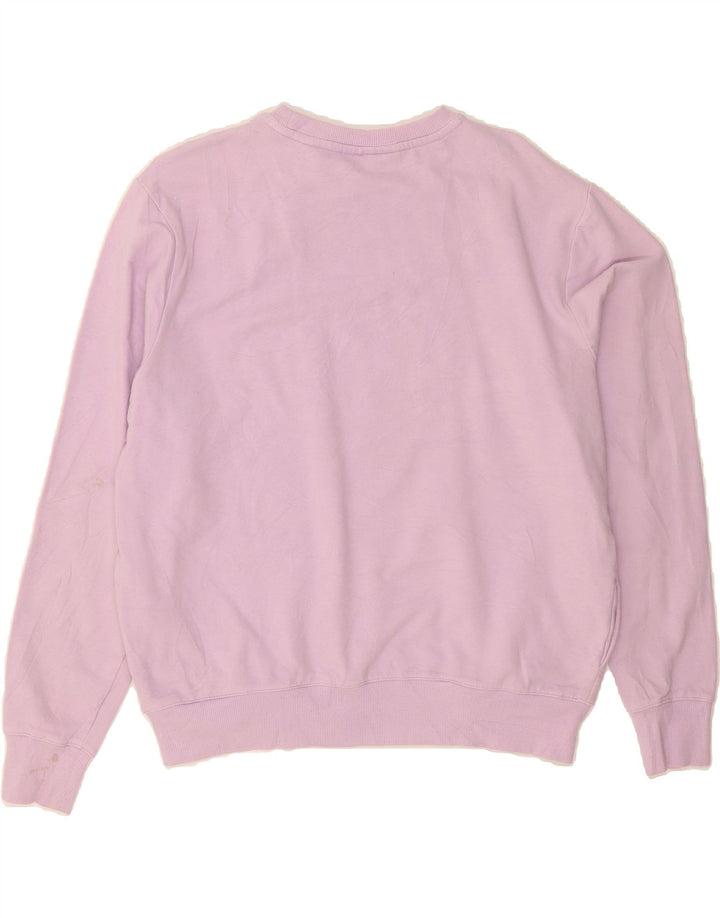 FILA Womens Sweatshirt Jumper UK 14 Medium Purple Cotton Vintage Fila and Second-Hand Fila from Messina Hembry 