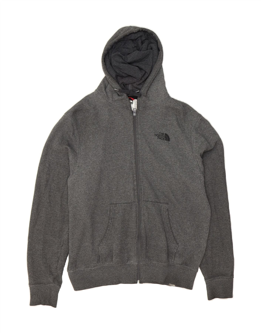 THE NORTH FACE Mens Zip Hoodie Sweater Medium Grey Cotton Vintage The North Face and Second-Hand The North Face from Messina Hembry 
