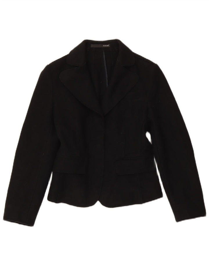 Женский пиджак Paoloni IT 42 Medium Black Wool