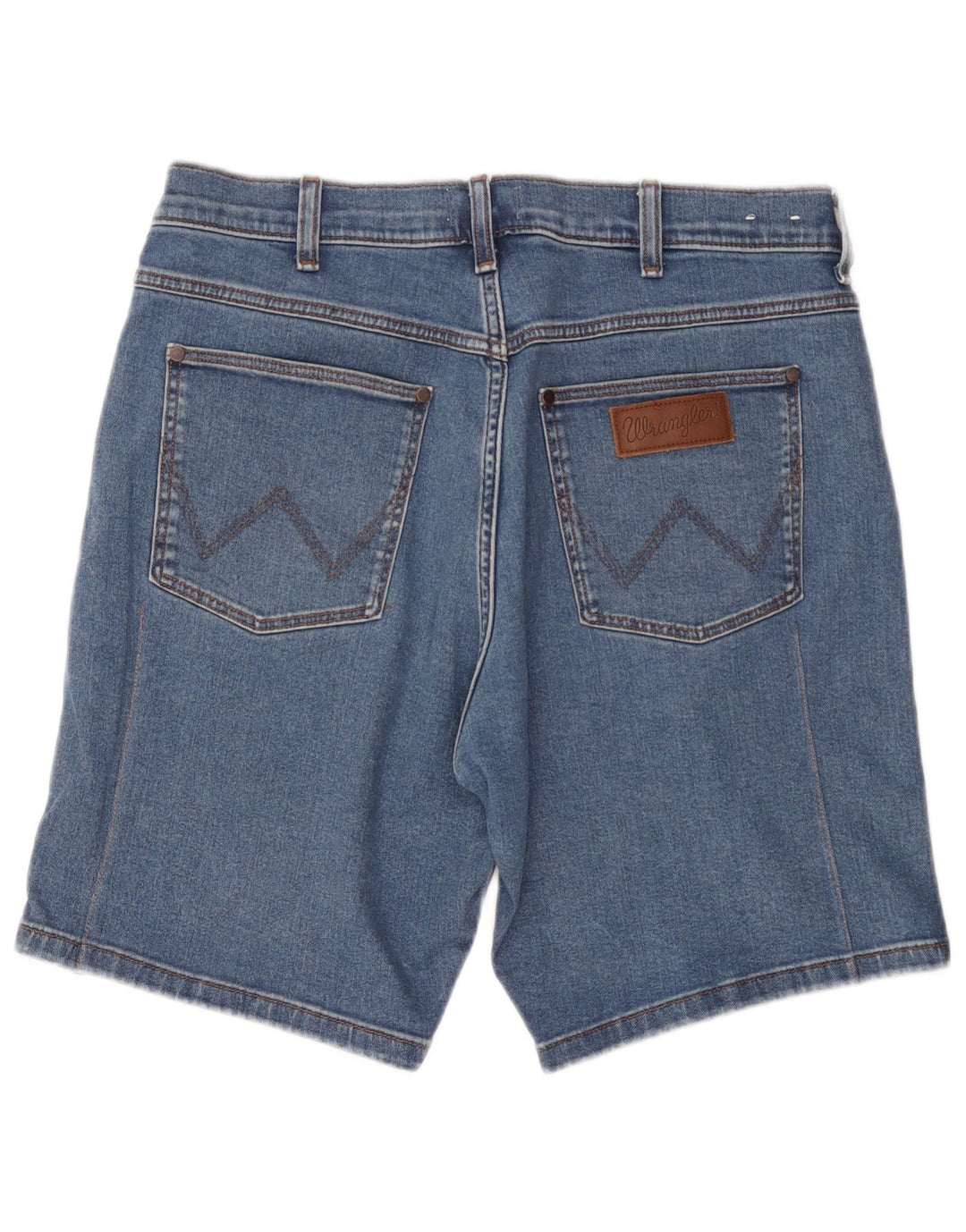 Мужские джинсовые шорты Wrangler W34, большие синие, хлопок