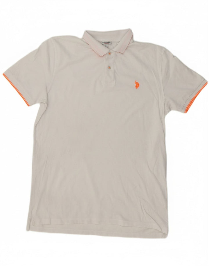 U.S. POLO ASSN. Mens Polo Shirt XL White