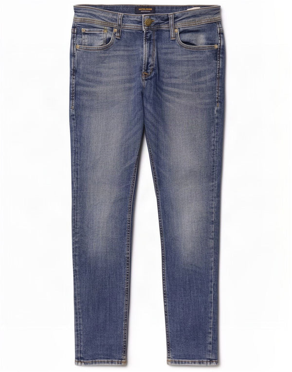 Женские джинсы скинни Jack & Jones W31 L30, синий хлопок