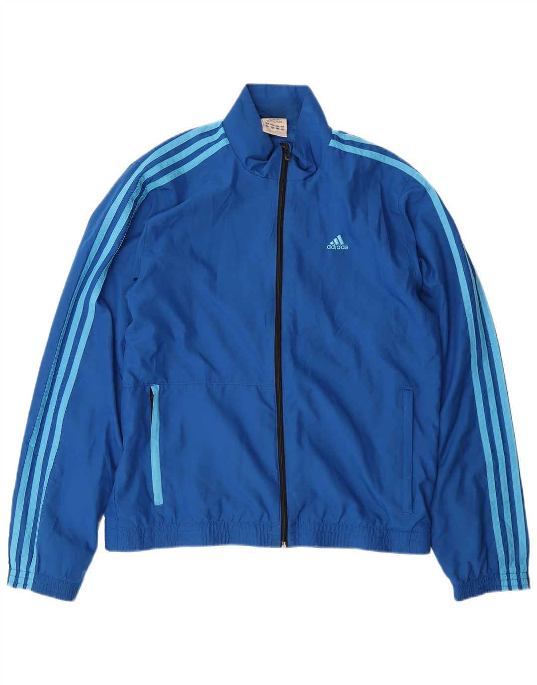 Мужской спортивный костюм Adidas, верхняя куртка, маленький синий полиэстер