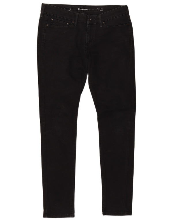 Женские джинсы скинни с современной посадкой и небольшим изгибом LEVI'S W29 L32, черный хлопок