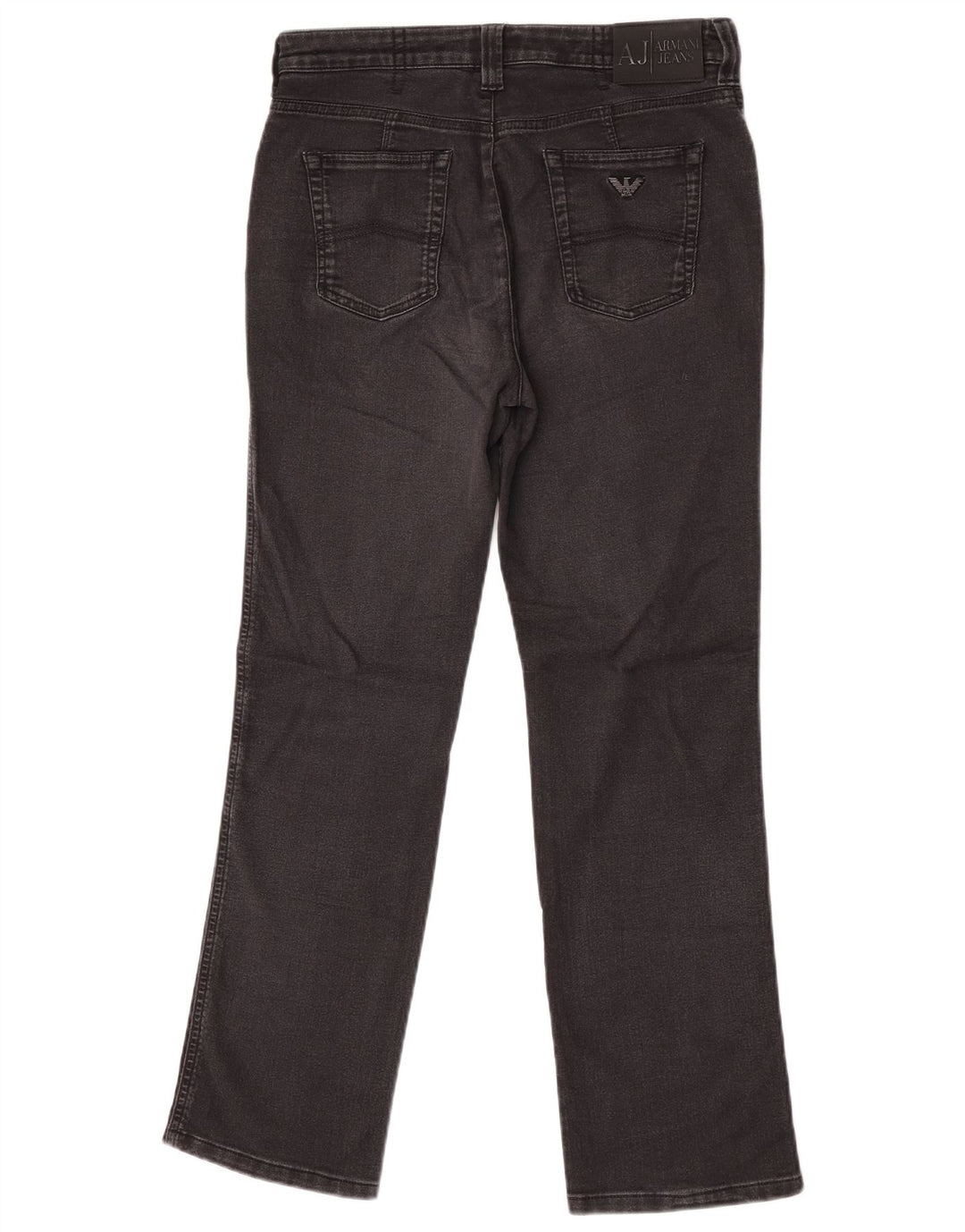 Женские прямые джинсы Armani W30 L30, черный хлопок