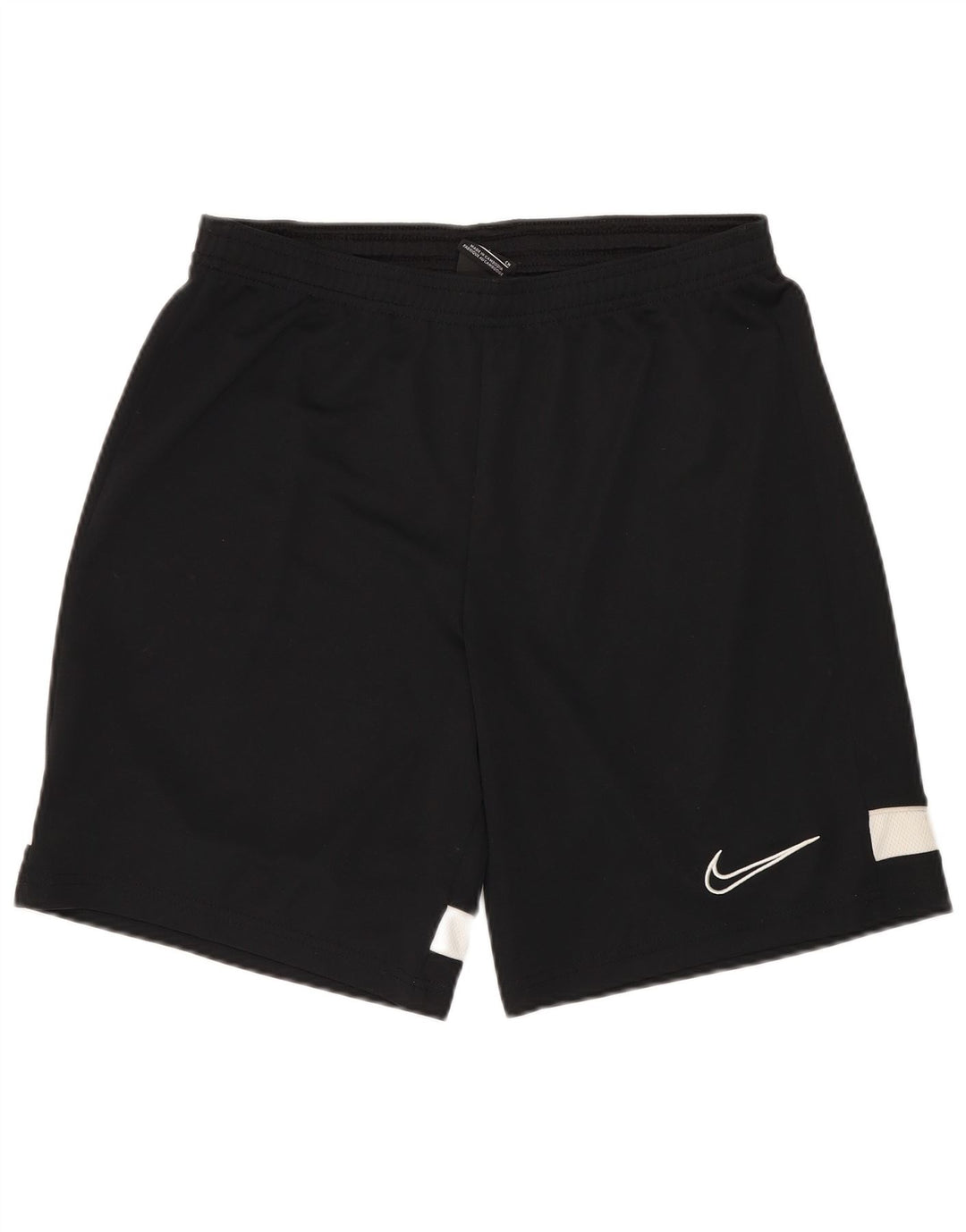Мужские спортивные шорты Nike, маленькие черные, полиэстер с цветными блоками