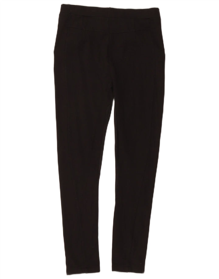 Женские леггинсы Zara UK 12, средние, черные