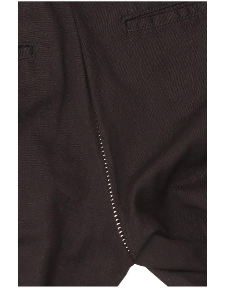 Мужские брюки-чиносы Dickies Slim Fit W36 L32, черный полиэстер