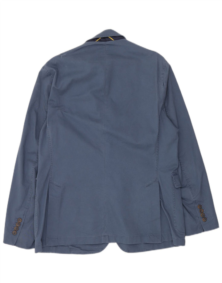 Мужской пиджак на двух пуговицах POLO RALPH LAUREN, Великобритания 42 XL, темно-синий, хлопок