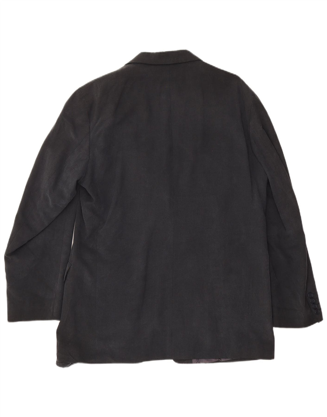 Мужской пиджак с 3 пуговицами Marks & Spencer UK 42 XL темно-синий из лиоцелла