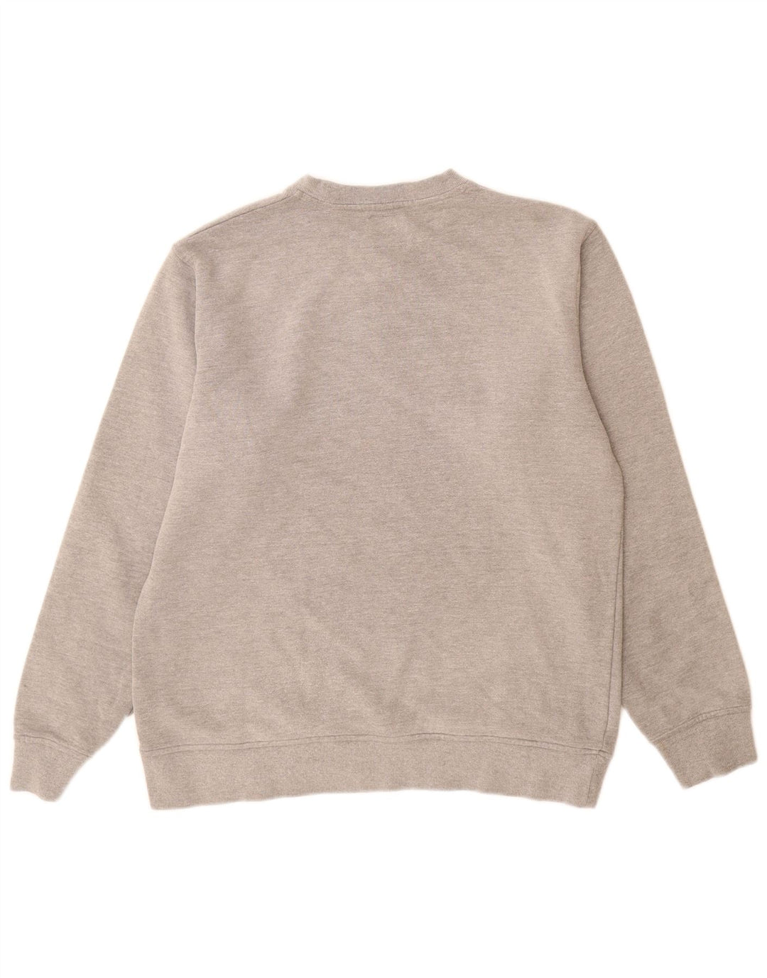 Мужской свитшот с рисунком Dickies, большой серый хлопковый джемпер