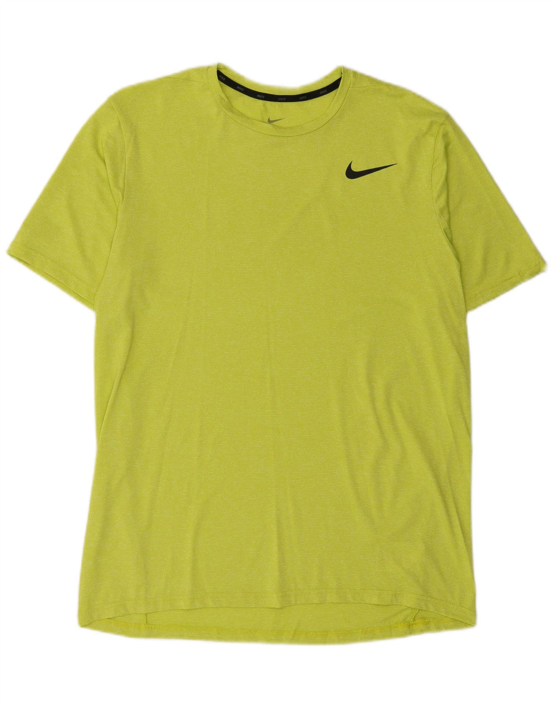 Мужская футболка Nike Dri Fit, большой зеленый полиэстер