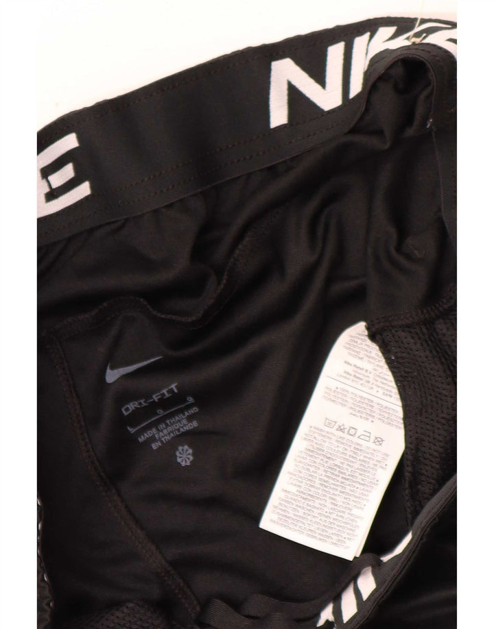 Мужские спортивные брюки Nike, большие черные брюки из полиэстера