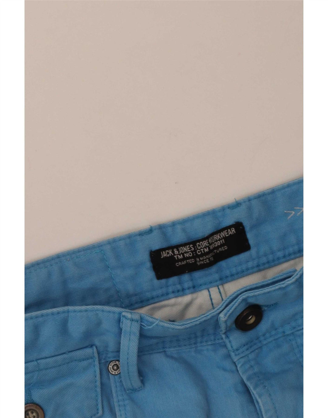 Мужские джинсовые шорты Jack & Jones W32 средний синий