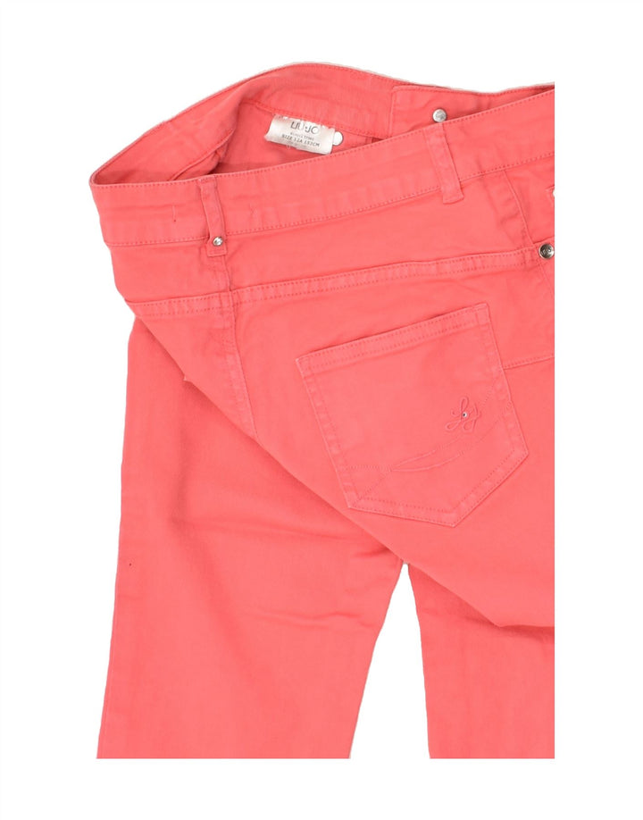 LIU JO Girls Slim Capri Trousers 11-12 Years W26 L17  Pink | Vintage Liu Jo | Thrift | Second-Hand Liu Jo | Used Clothing | Messina Hembry 