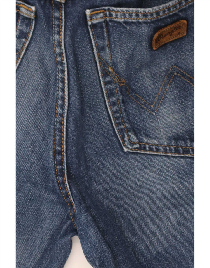 Мужские прямые джинсы Wrangler W33 L30 синие, хлопок