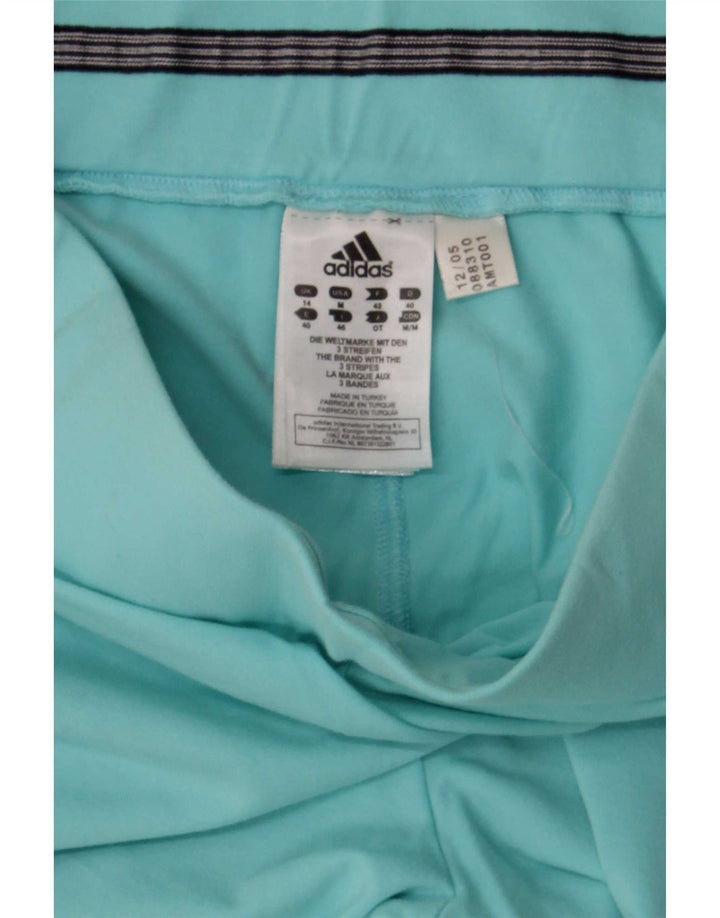 Женские спортивные брюки Adidas Regular, средний бирюзовый хлопок, хлопок