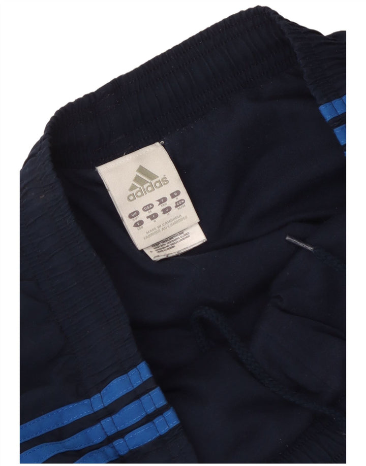 Adidas Мужские спортивные брюки Джоггеры Большой темно-синий полиэстер