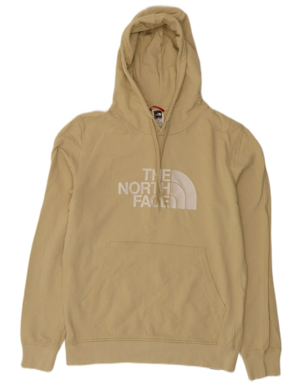 Мужской джемпер с капюшоном The North Face, хлопковый средний бежевый цвет