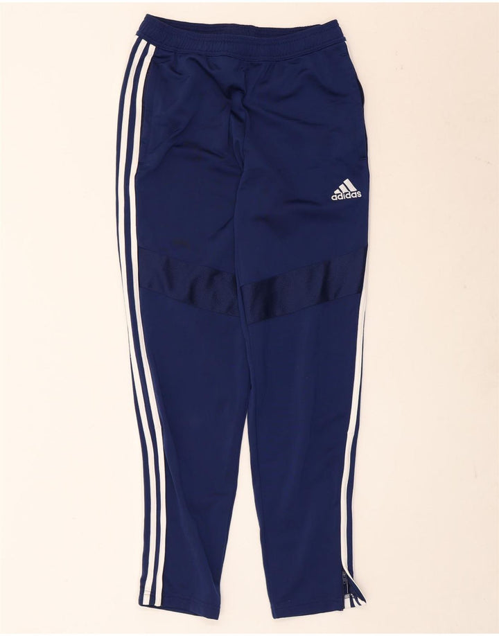 Мужские спортивные брюки Adidas, маленькие темно-синие, полиэстер