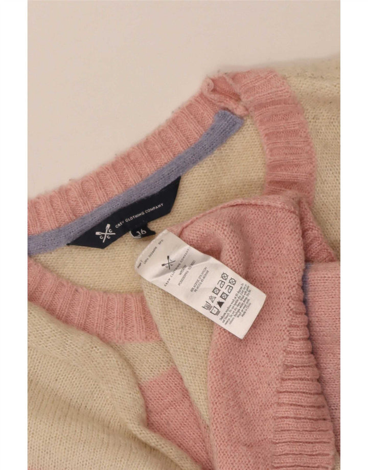 Женский свитер с воротником Crew Clothing, Великобритания, 16, большой, разноцветный