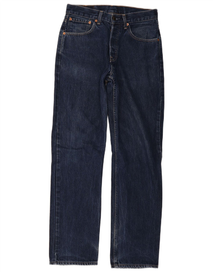 Мужские прямые джинсы Levi's 582 W30 L32 синие, хлопок