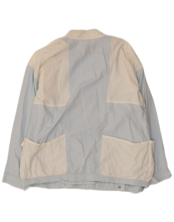 Женская куртка PENNY BLACK UK 14, большая синяя, хлопок с цветными блоками