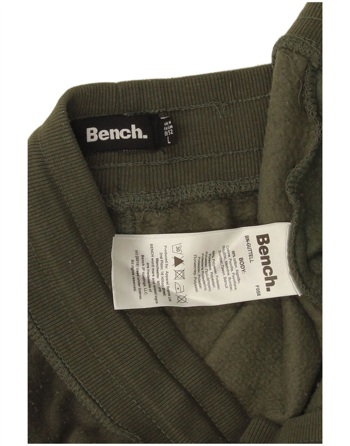 Мужские спортивные брюки с графикой Bench, джоггеры, большие зеленые цветные блоки