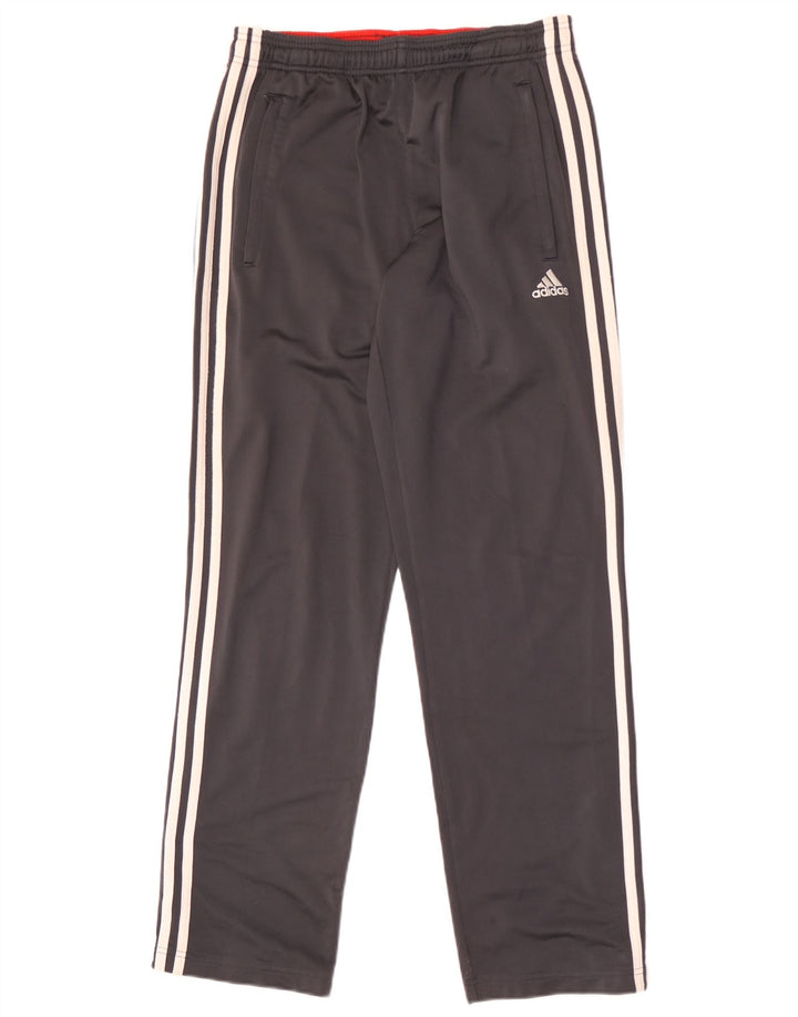 Мужской спортивный костюм Adidas UK 36/38, маленький серый, полиэстер с цветными блоками