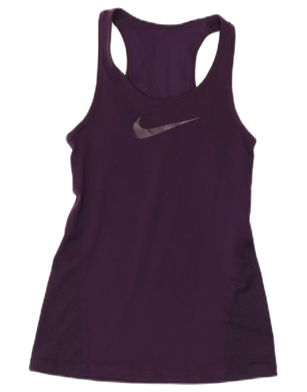 Женский жилет с графическим принтом Nike Dri Fit UK 4 XS фиолетовый