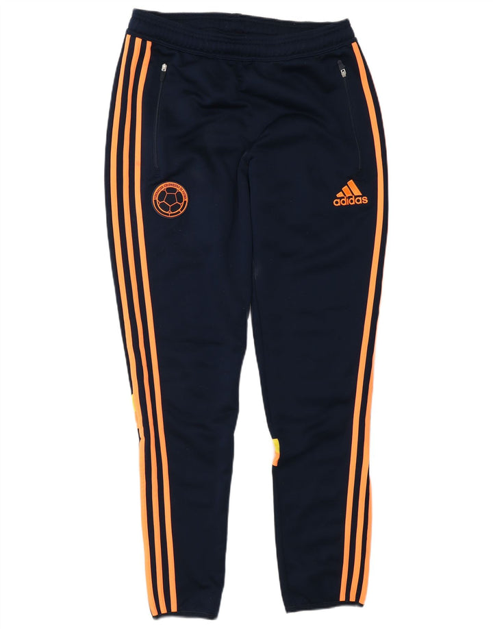 Adidas Мужские спортивные брюки маленькие темно-синие