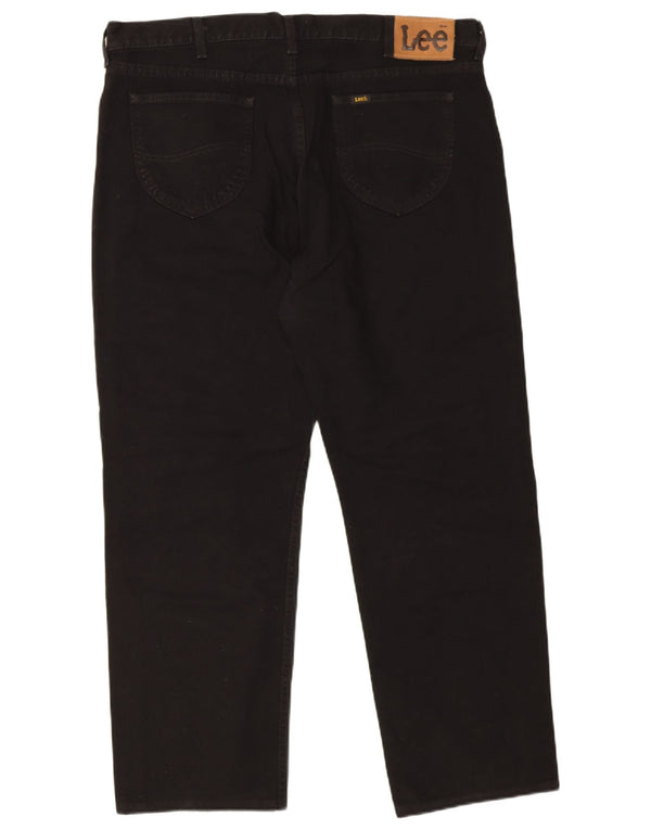 Мужские прямые джинсы Lee Portland W40 L34, черный хлопок