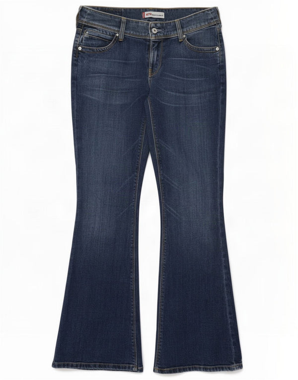 Женские расклешенные джинсы Levi's 479 Booty W30 L32, синий хлопок