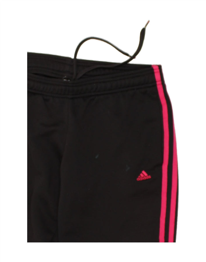 Женские спортивные брюки ADIDAS Climalite UK 8/10, маленький черный полиэстер