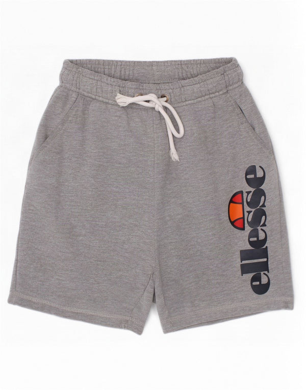 Спортивные шорты Ellesse для мальчиков с рисунком, 10–11 лет, серые в крапинку
