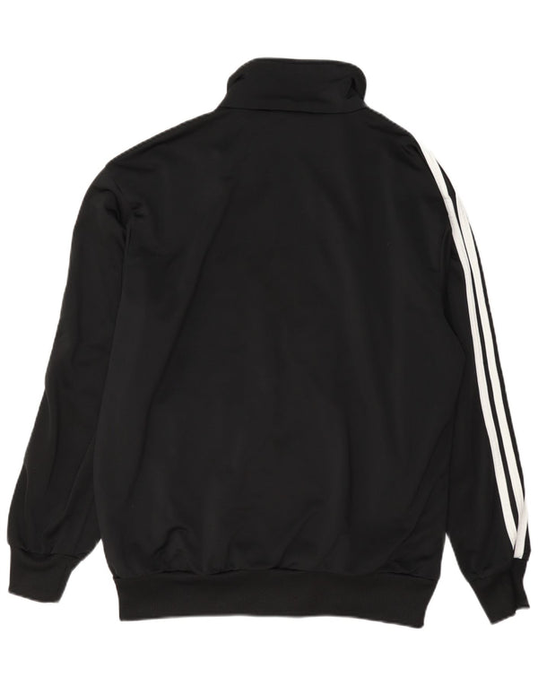 Мужская спортивная куртка Adidas, средний черный полиэстер
