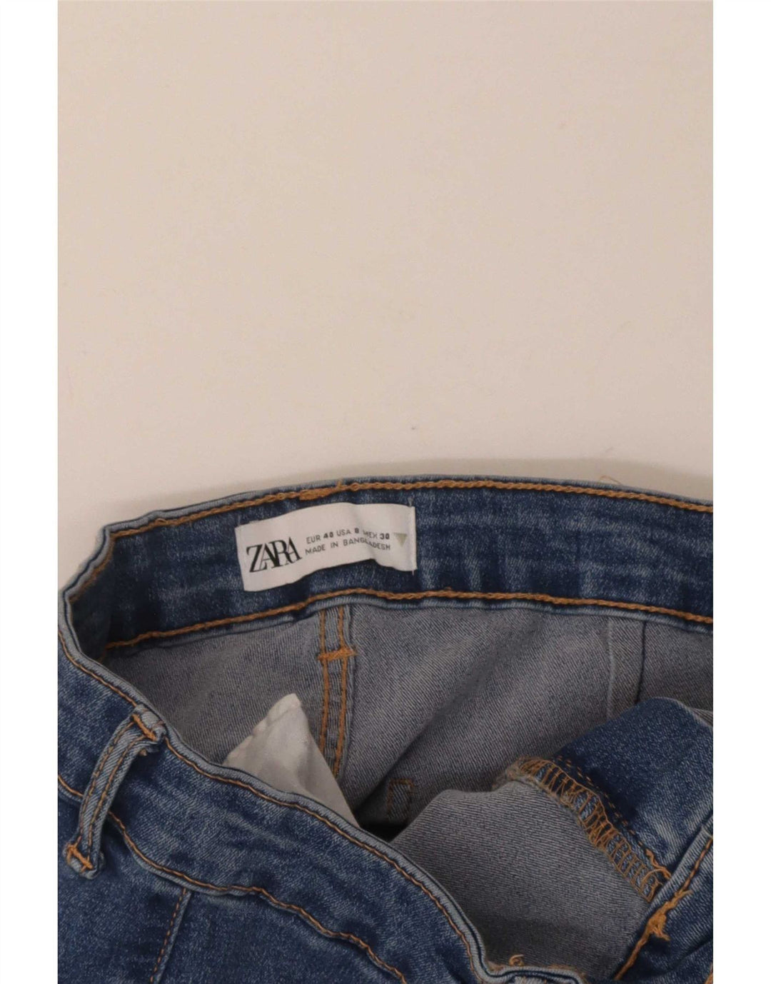 Женские джинсы скинни Zara EU 40 Medium W30 L29 Синие