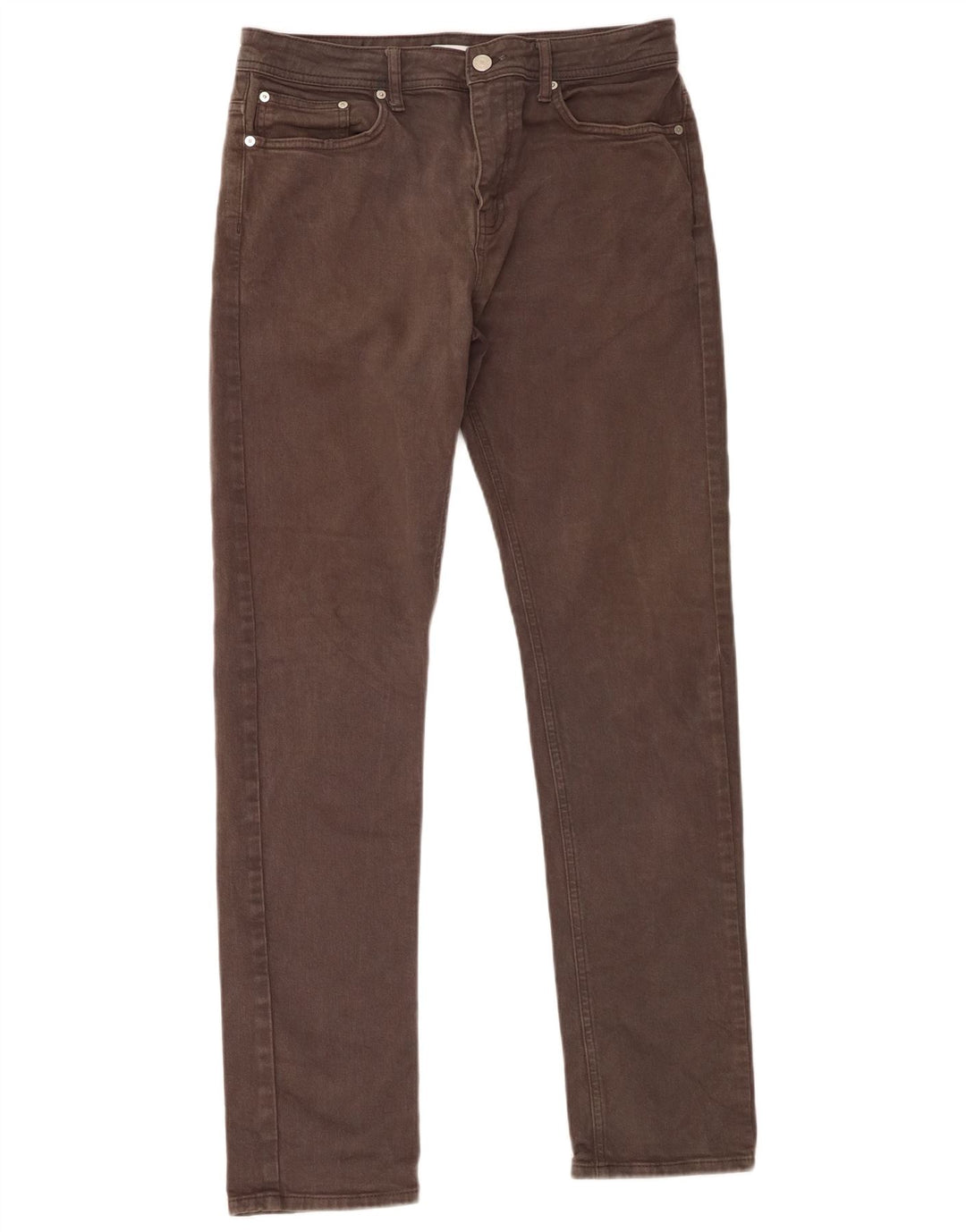Мужские узкие джинсы Reiss W32 L32 серые, хлопок