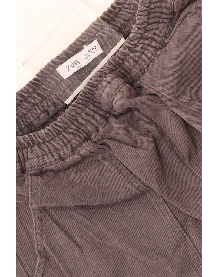 Спортивный костюм-карго для мальчиков Zara, брюки-джоггеры, 11–12 лет, серые