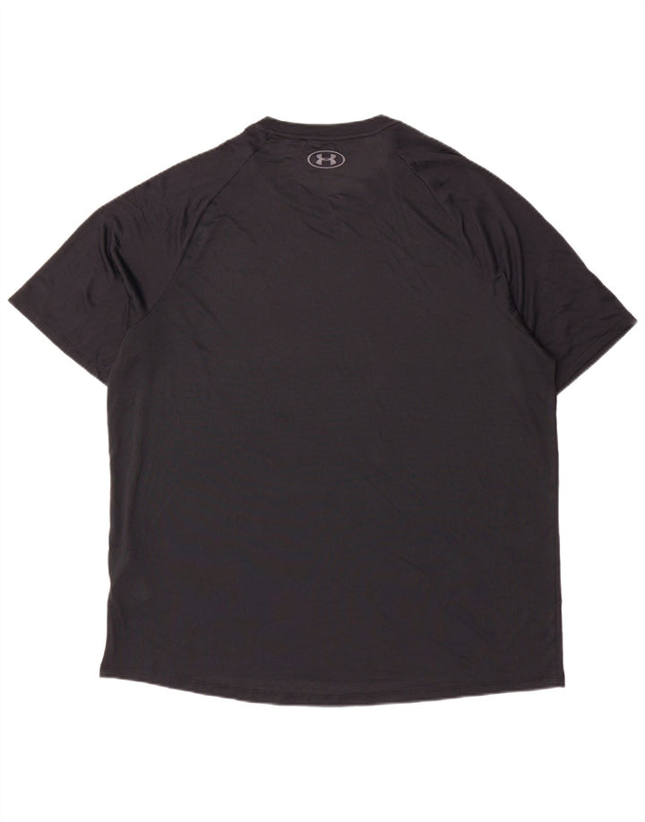 Мужская футболка UNDER ARMOR Top XL черная из полиэстера