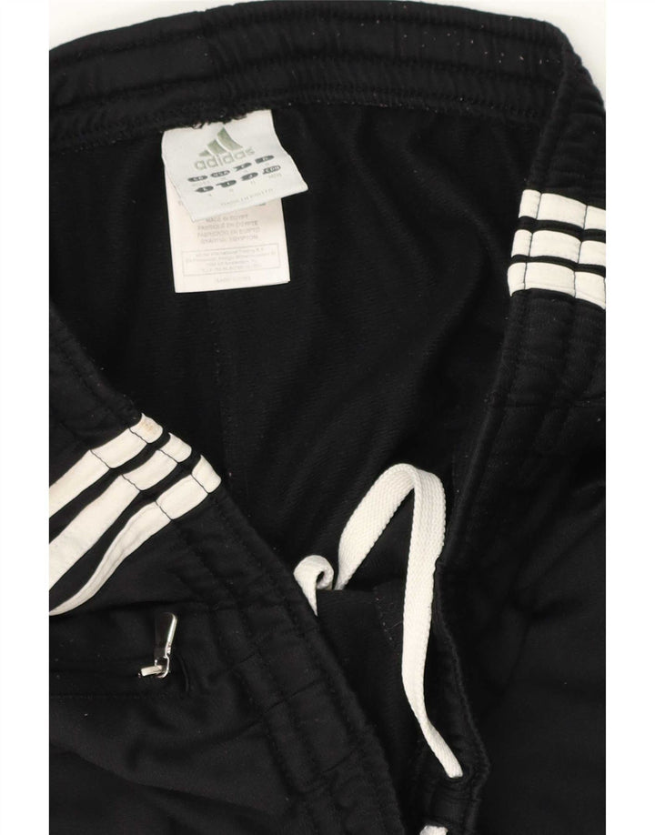 Мужские спортивные брюки Adidas UK 40/42, средний черный полиэстер
