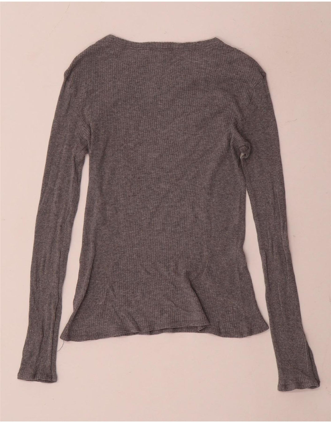 Женский топ Massimo Dutti с длинным рукавом UK 8, маленький серый