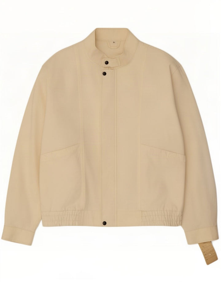 Мужской бомбер Alexander IT 54 2XL Off White Cotton
