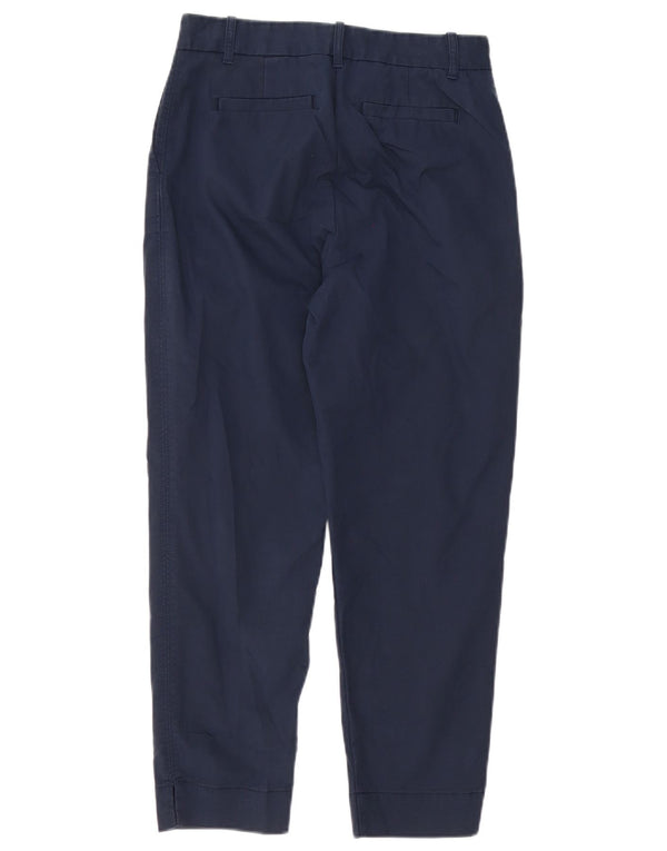 Женские зауженные брюки-чиносы Marks & Spencer UK 8 Small W28 L26 Темно-синие