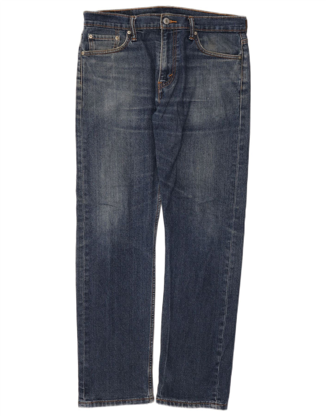 Мужские прямые джинсы Levi's 513 W32 L30 синие, хлопок
